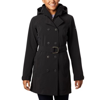 Columbia Ženske Jakne - Zenith Vista Crne | BZQD-07346